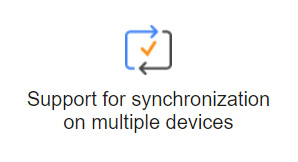 Support for synchronization on multiple devices